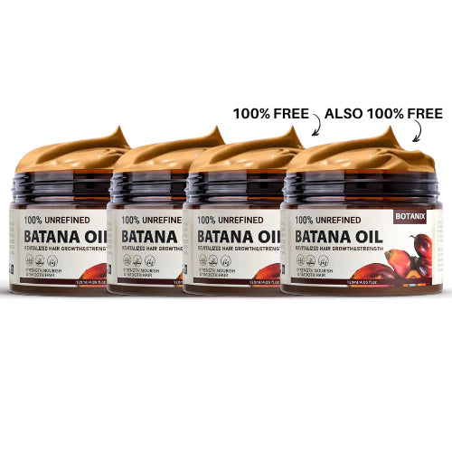 Maschera naturale per la crescita dei capelli (Olio 100% di Batana)