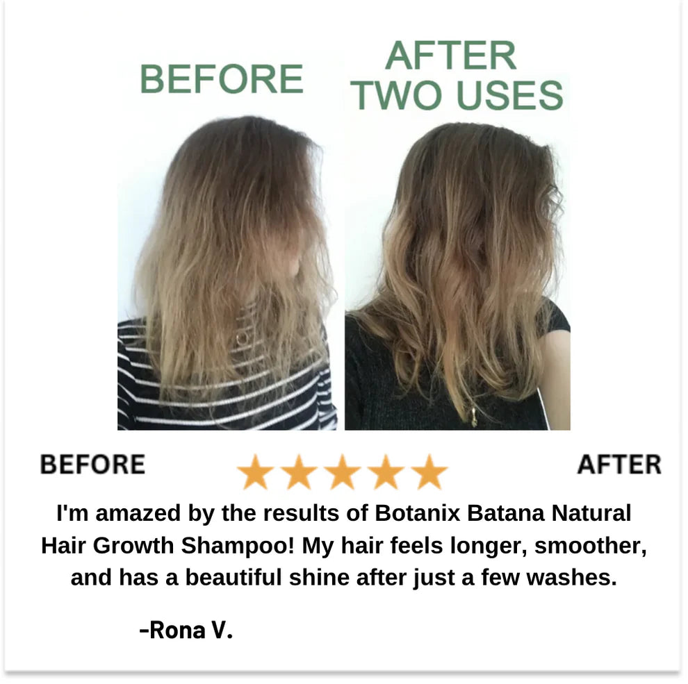 Shampoo per la crescita naturale dei capelli Batana