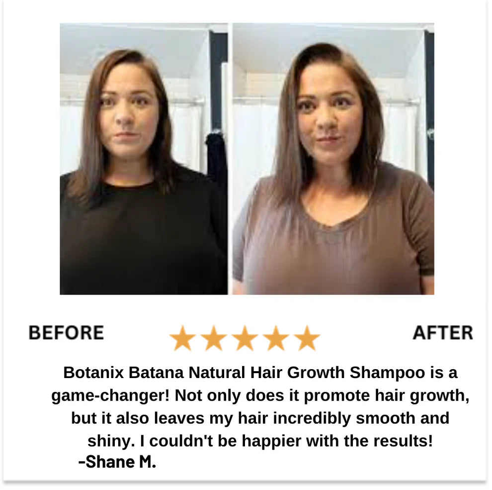 Shampoo per la crescita naturale dei capelli Batana
