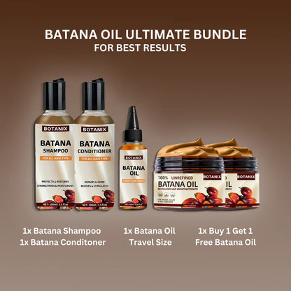 Maschera naturale per la crescita dei capelli (Olio 100% di Batana)