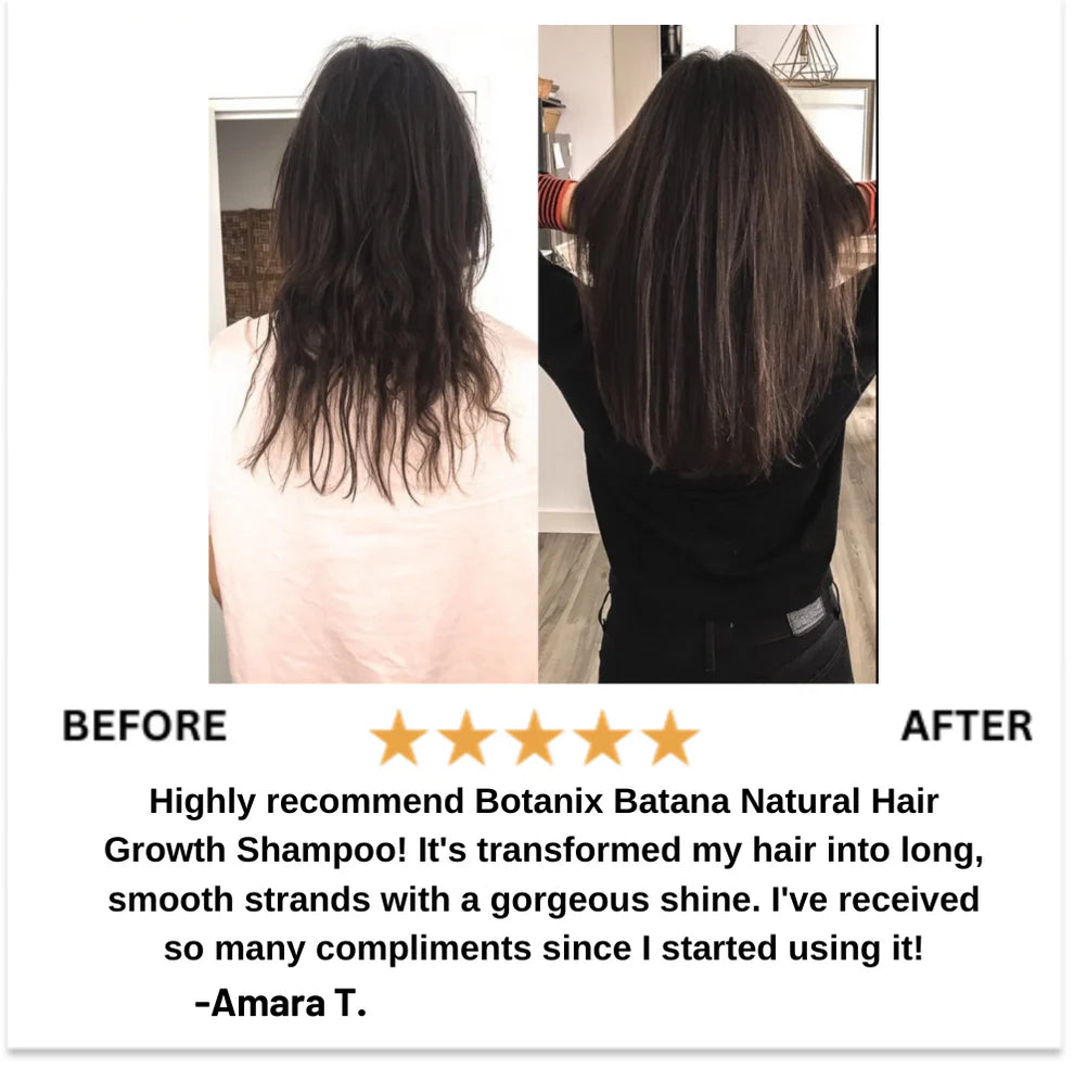 Shampoo per la crescita naturale dei capelli Batana