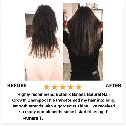 Shampoo per la crescita naturale dei capelli Batana